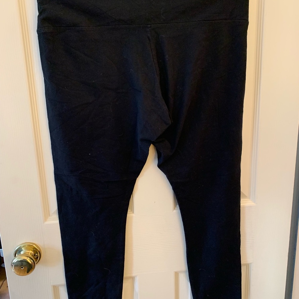Black Lysse full length leggings